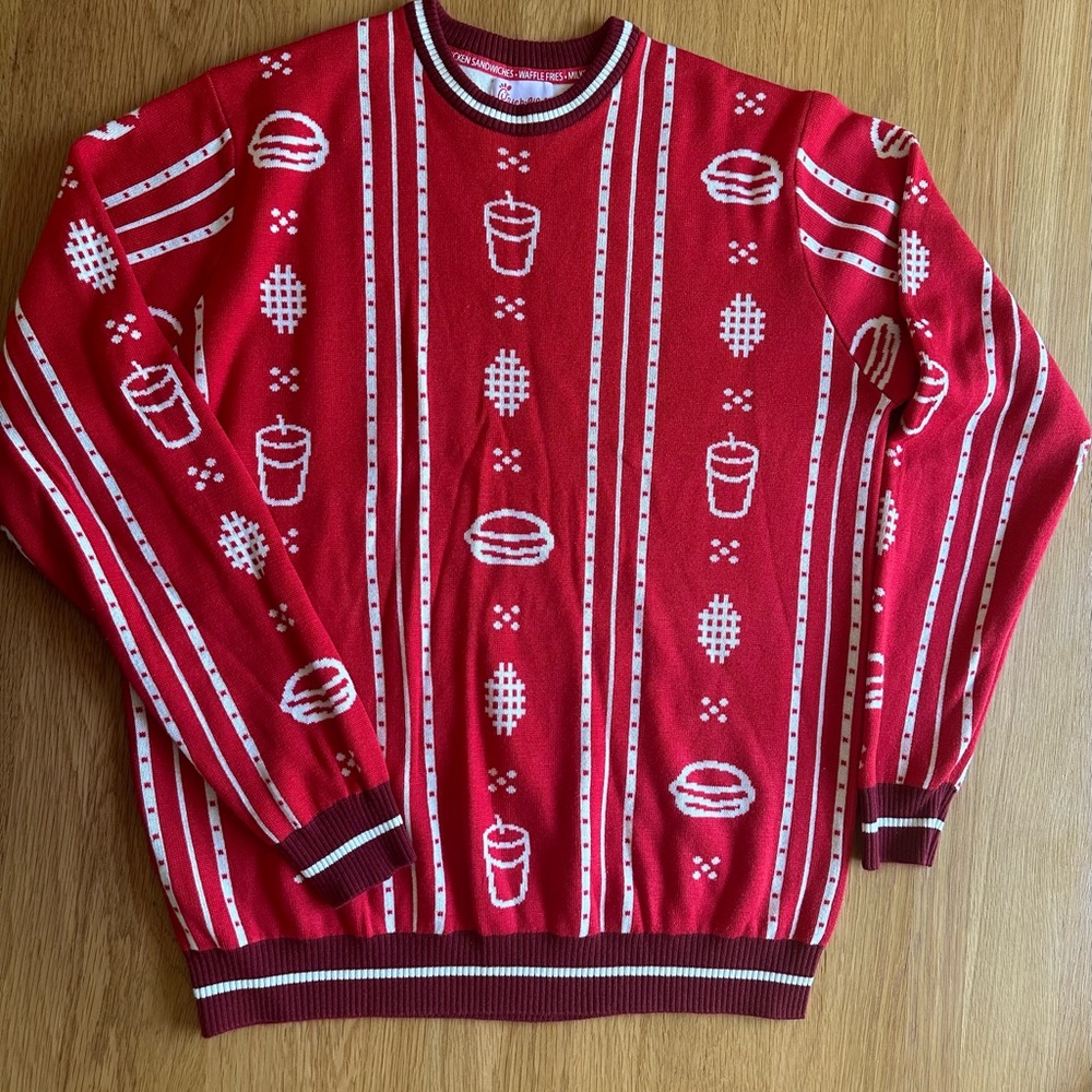 Christmas Sweater- Chick-fil-A